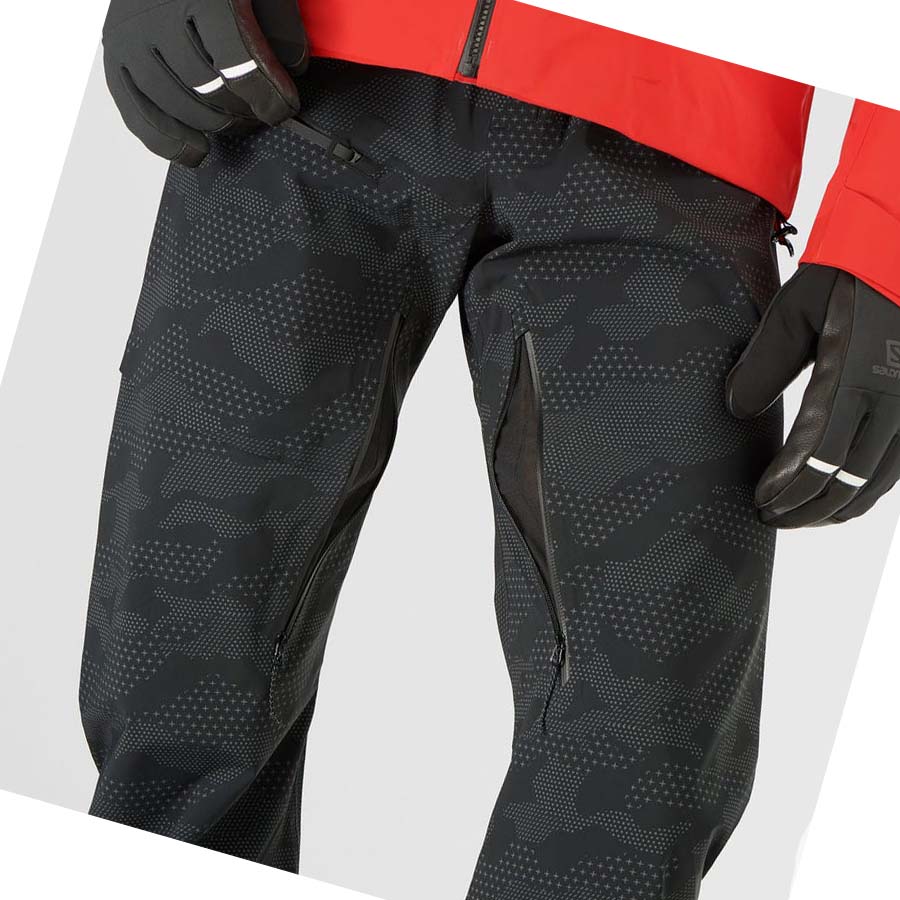 Pantalones De Esquí Salomon OUTLAW 3L Hombre Negros | MX 3129ILH